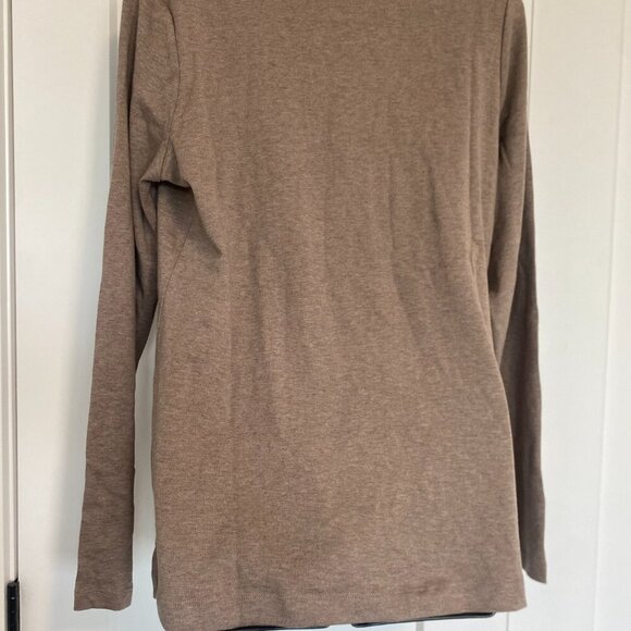 Lands' End Supima Cotton Basic Turtle Neck Long Sleeve Pullover Sweater Size L‎ - Picture 6 of 9